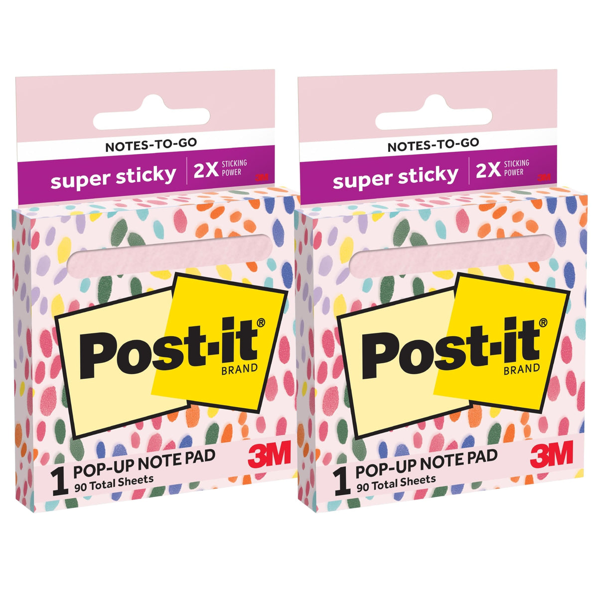 Post-it 100% Recycled Super Sticky Notes, 3 x 3 in, Oasis, 5 Pads
