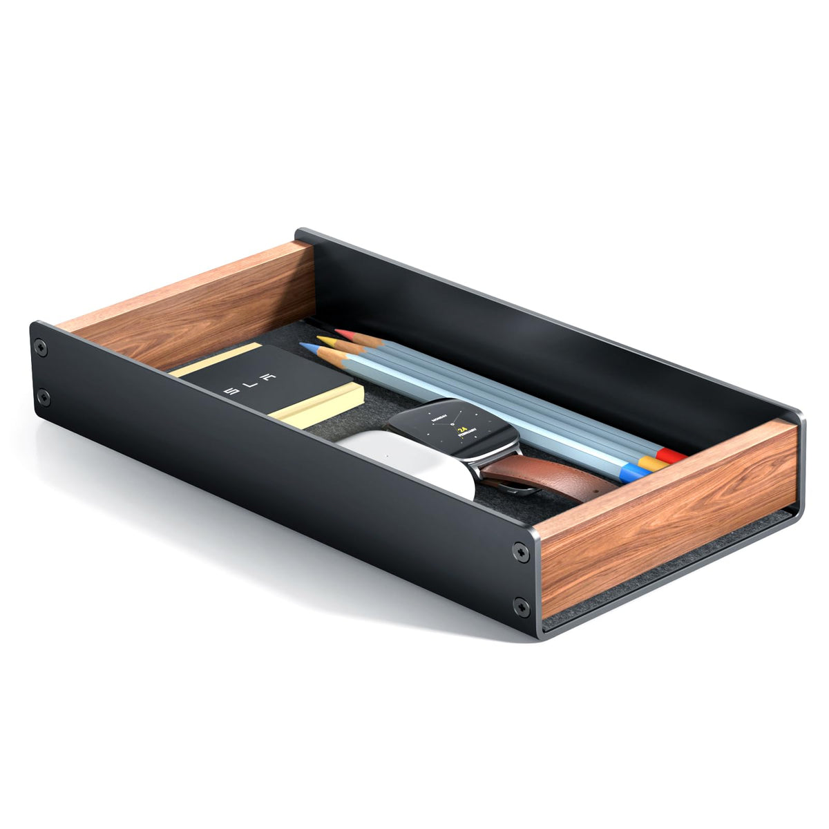 UPERGO Desk Organizer Tray Pen and Pencil Holder Set