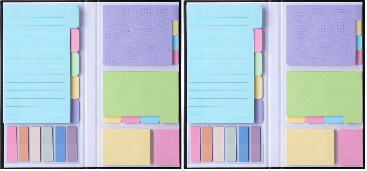 Mr. Pen- Sticky Notes Set, 410 Pack, Ruled, Dotted & Blank Notes