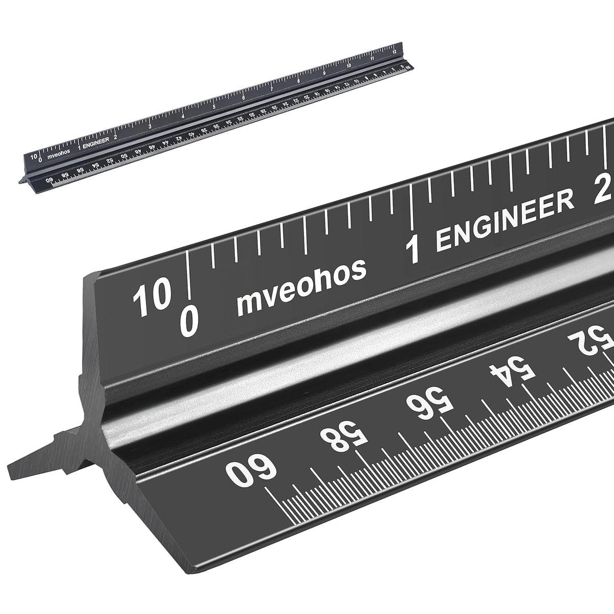 Architectural Scale Ruler, Imperial Measurements 12''