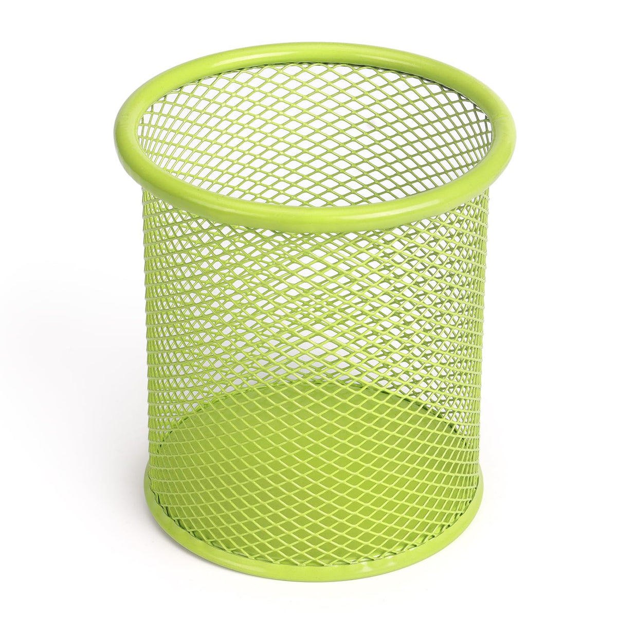 Tamaki Pen Holder Cup for Desk, Wire Mesh Pencil Cup Holder, Purple