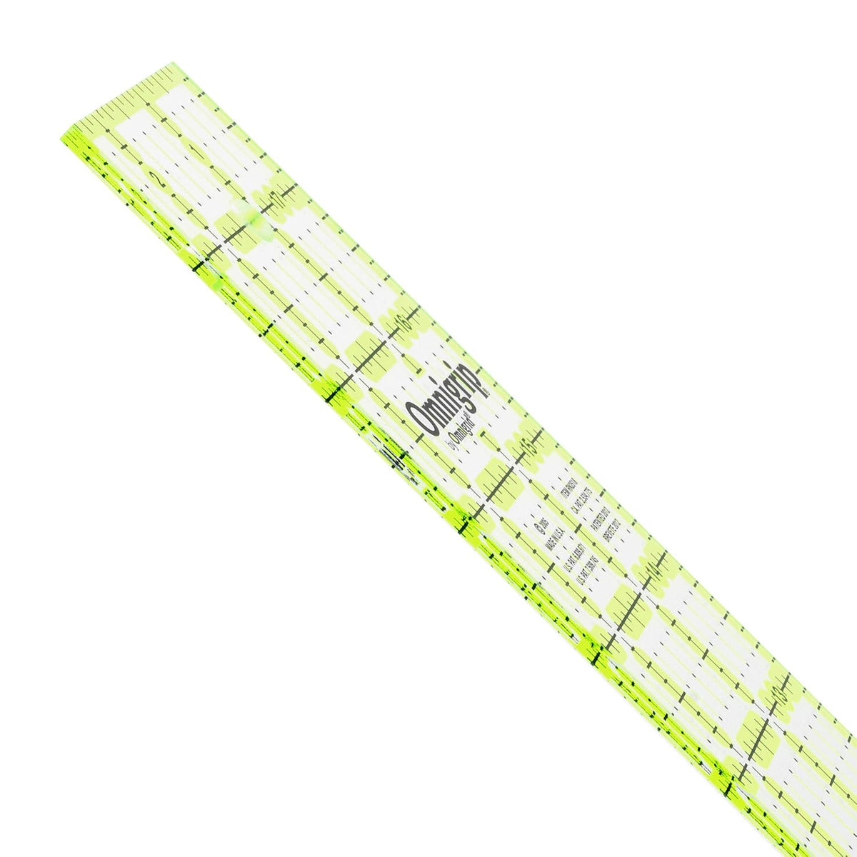 Omnigrip 2-1/2" x 18" Non-Slip Rectangle Quilting Ruler by Omnigrid