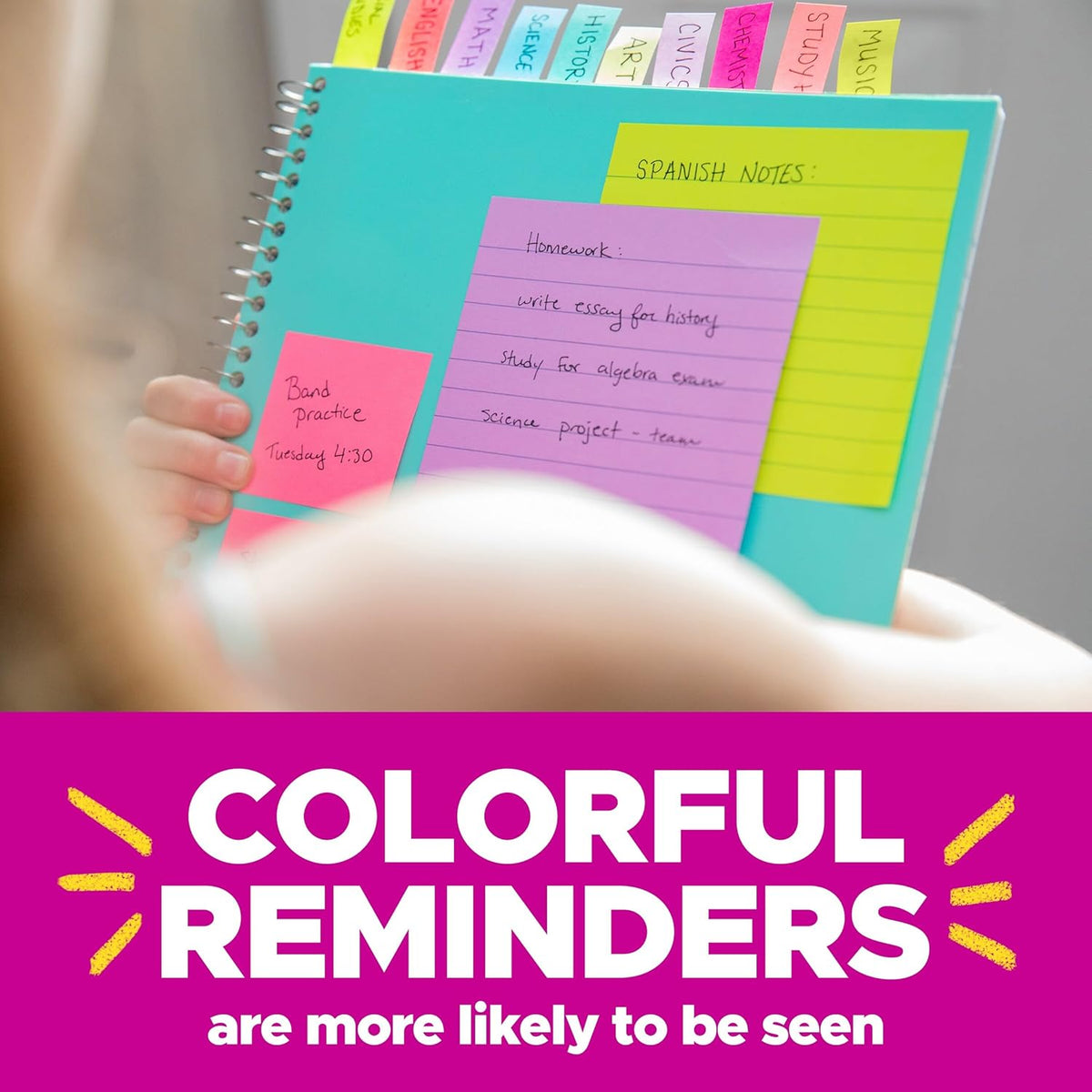 Post-it Pop-up Notes, 3 x 3 in, Poptimistic Collection, 12 Pads